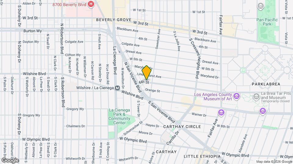 6622 W 6th St Map and Location Details