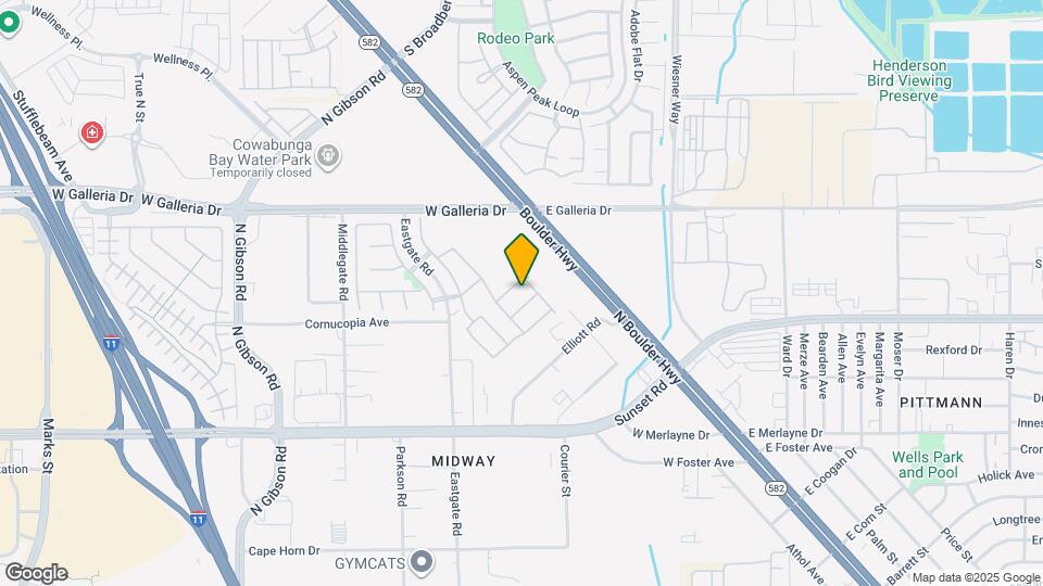 613 Ryan Peak Ln Mapa y Detalles de la Ubicación