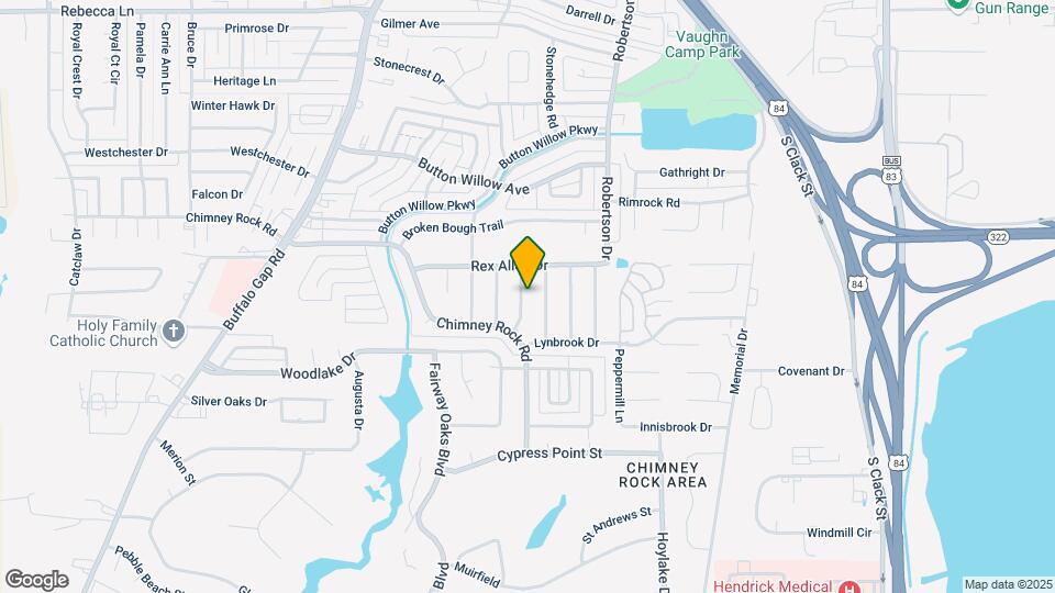 5233 Deerwood Ln Map and Location Details