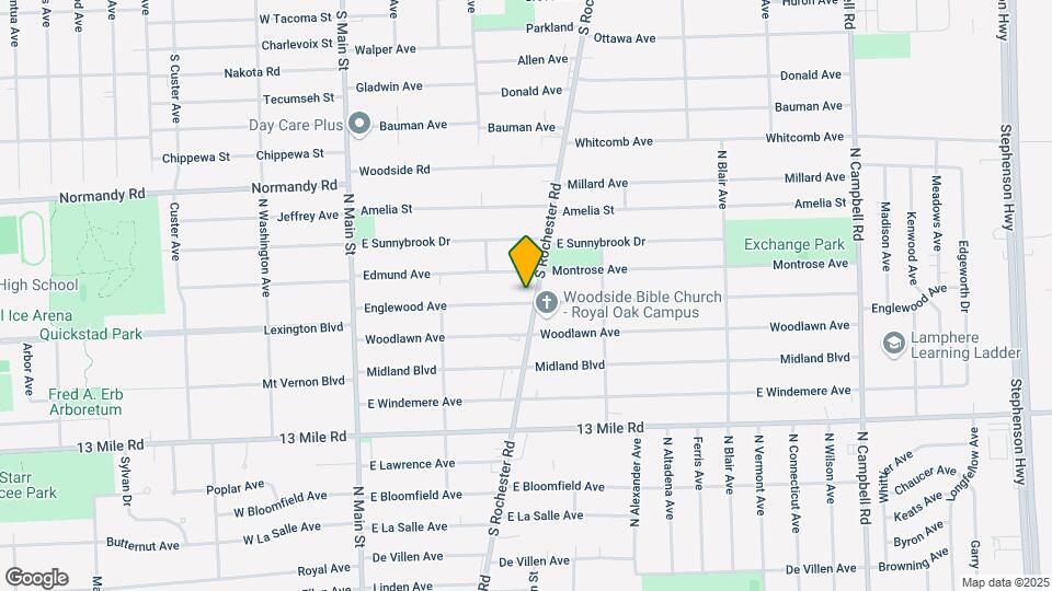 3801-3807 Rochester Rd Map and Location Details