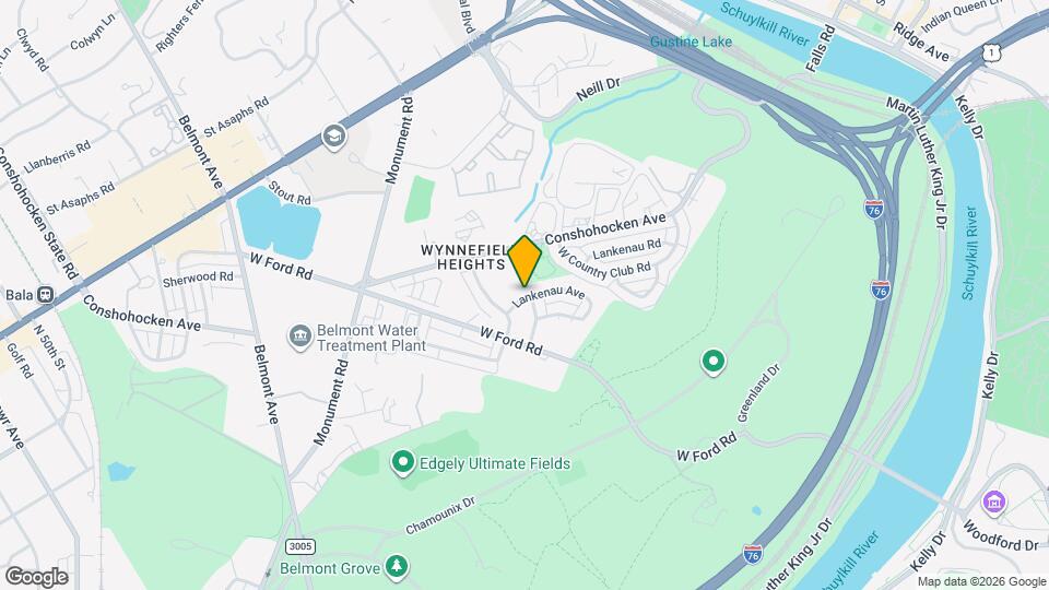 3983 Lankenau Ave Mapa y Detalles de la Ubicación