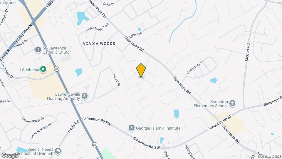 625 Corley Brook Way Map and Location Details