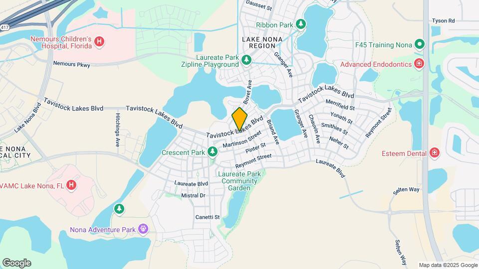 8556 Tavistock Lakes Blvd Map and Location Details