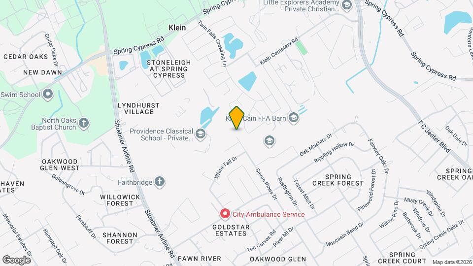 17930 Seven Pines Dr Map and Location Details