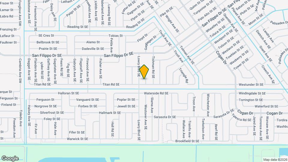 3090 Tinley Rd SE Map and Location Details