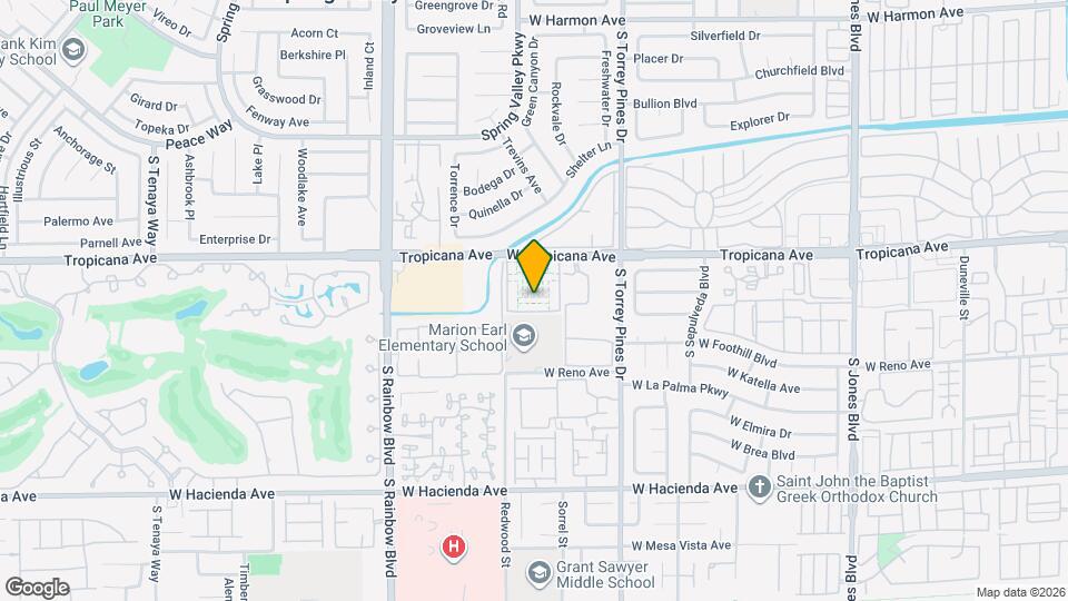 6673 W Tropicana Ave Map and Location Details