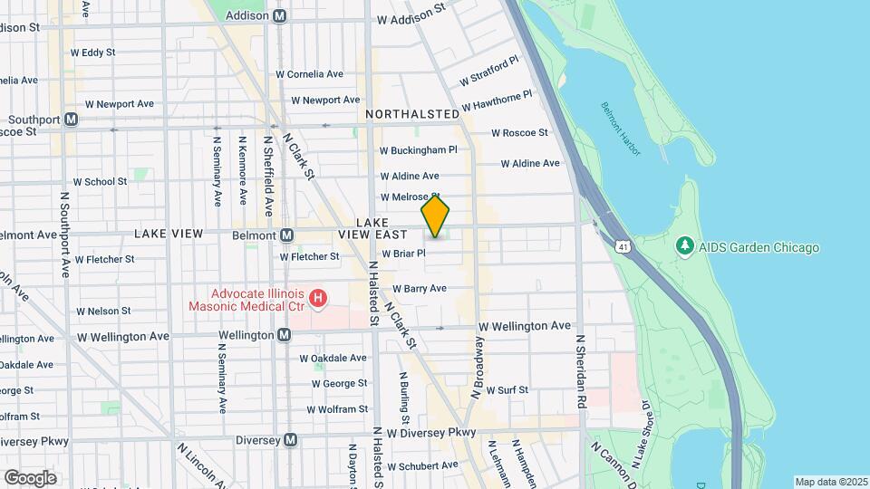 646-650 W Briar Pl Mapa y Detalles de la Ubicación