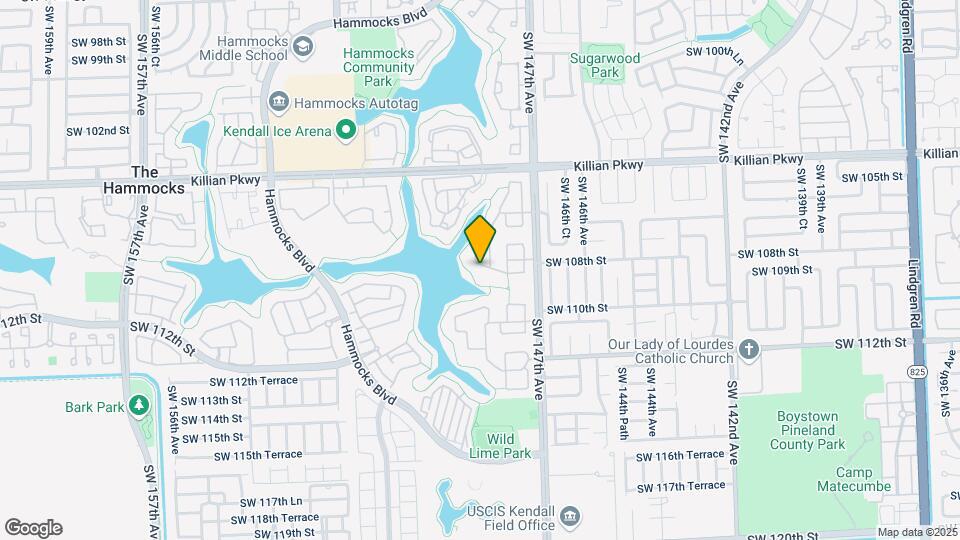 14814 SW 108th Terrace Map and Location Details