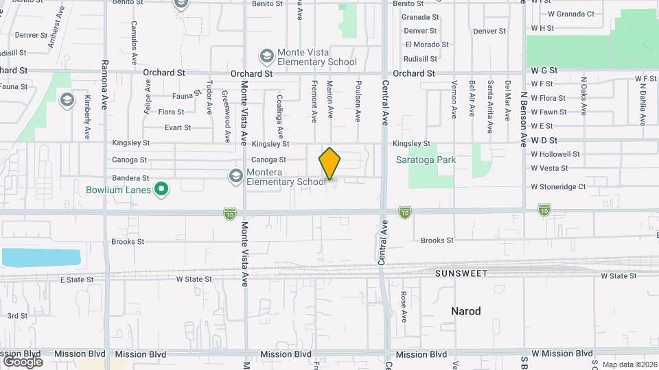 5125 Bandera St Map and Location Details