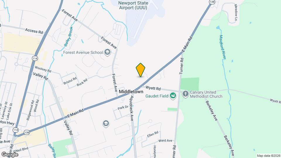 566 E Main Rd Map and Location Details