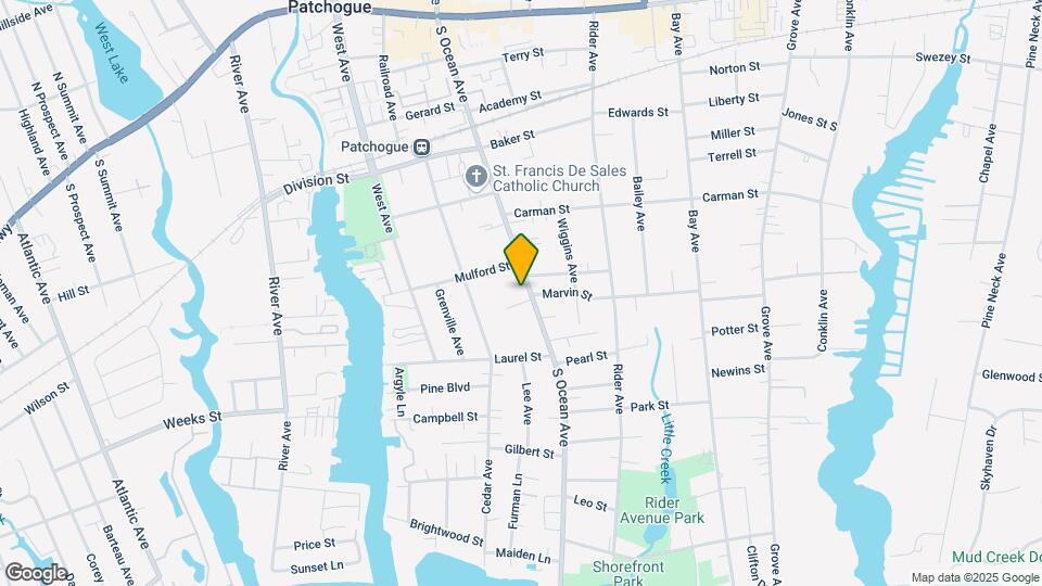 340 S Ocean Ave-Unit -1st Fl Map and Location Details
