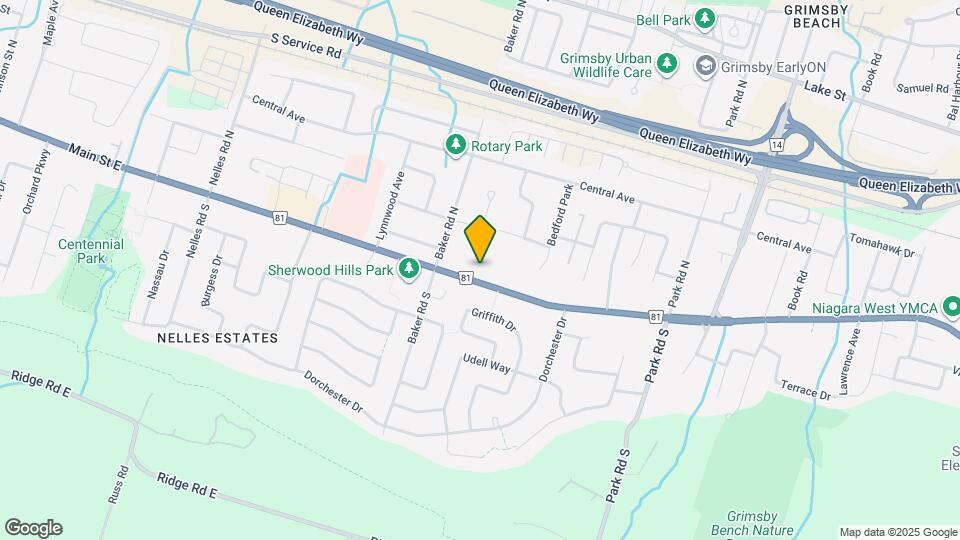 205 Main St E Map and Location Details