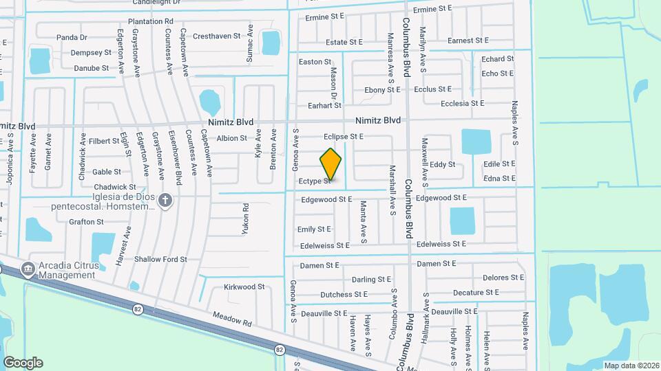 1122 Ectype St Mapa y Detalles de la Ubicación