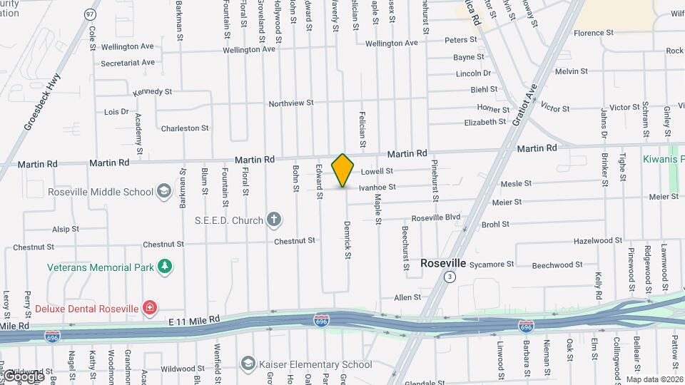 17284 Ivanhoe St Map and Location Details