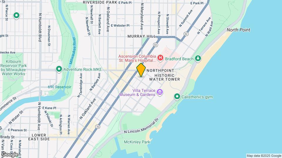 2247 North Summit Avenue, Unit 2247 N Summit Ave Map and Location Details