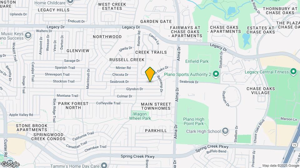 1120 Seabrook Dr Map and Location Details