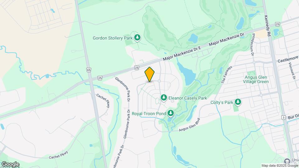 92 Glengordon Cres Map and Location Details