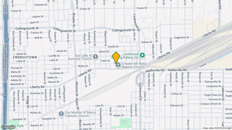 2910 Lavender St Map and Location Details