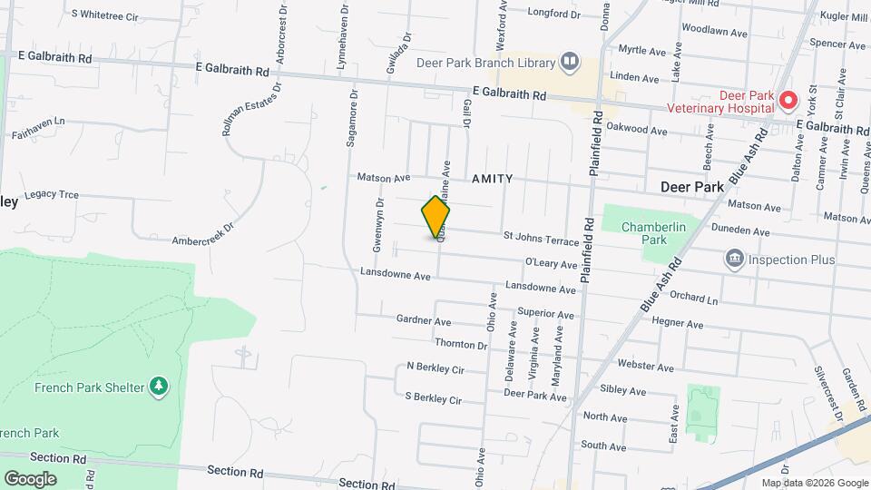 3798 O'Leary Ave, Unit 1 Mapa y Detalles de la Ubicación