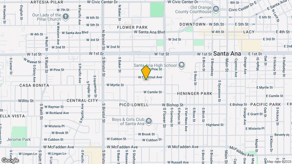 1011 W Myrtle St Map and Location Details
