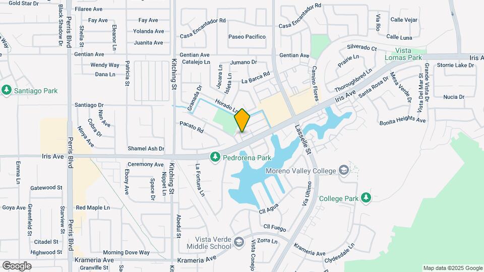 25836 Iris Ave Mapa y Detalles de la Ubicación