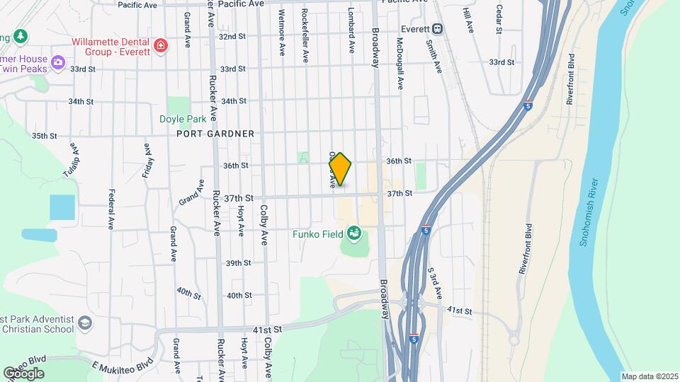 1907 37th St Mapa y Detalles de la Ubicación
