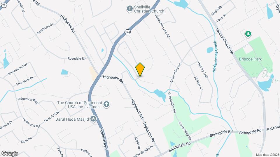 2613 Newtons Crest Cir Mapa y Detalles de la Ubicación