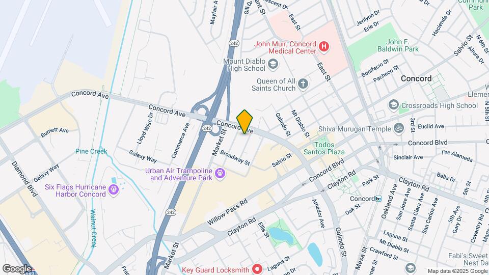 2175 California St Map and Location Details