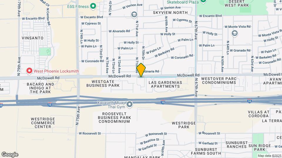 SunPointe Apartments Map and Location Details