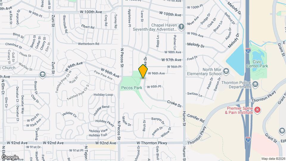1286 Croke Dr Map and Location Details