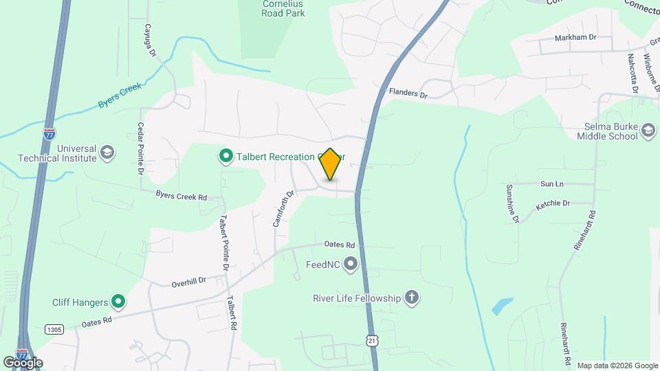 126 Brantley Place Dr Map and Location Details