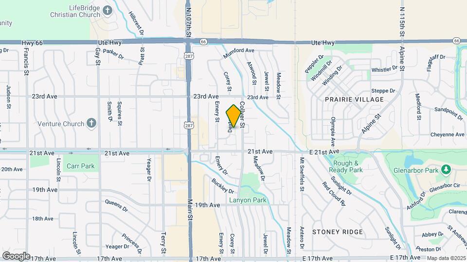 2154 Dexter Dr Map and Location Details