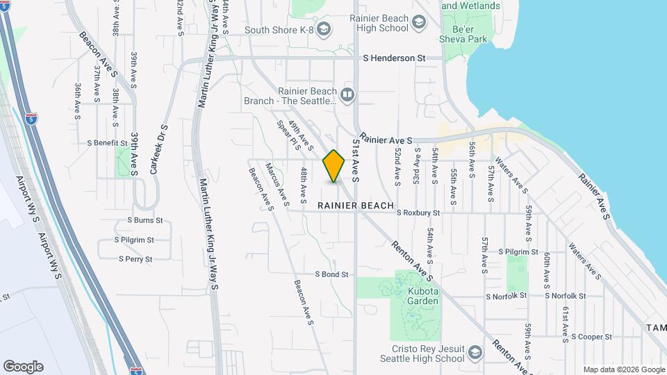 9411 50th Ave S Map and Location Details