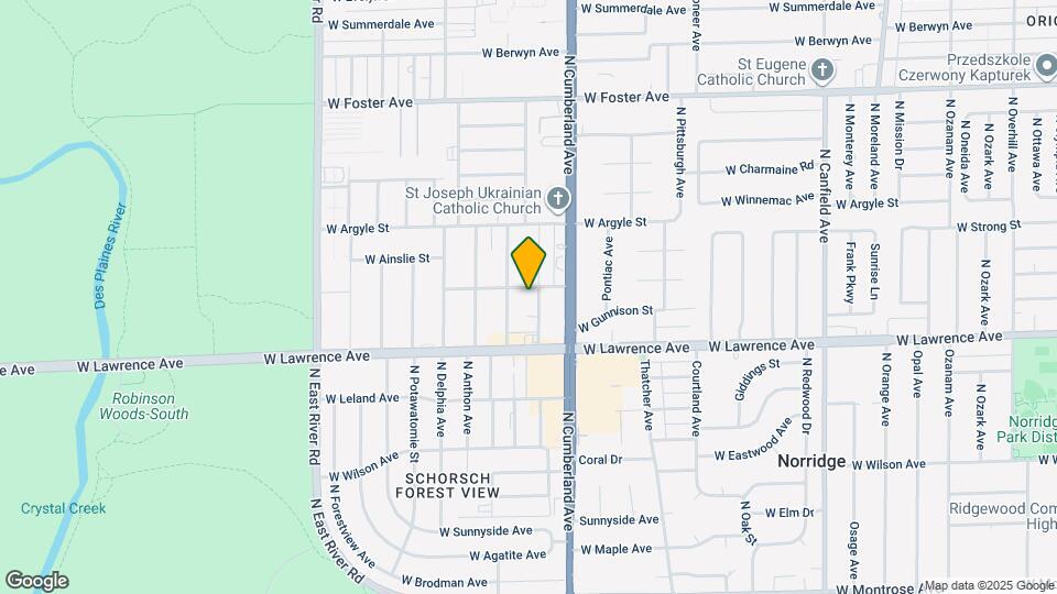 4850 N Clifton Ave Map and Location Details