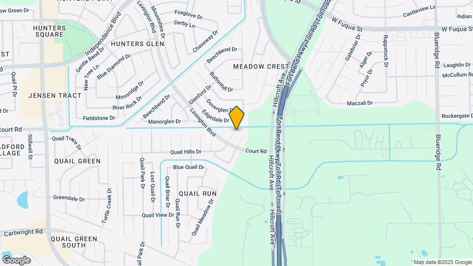 16307 Morning Quail Ct Map and Location Details
