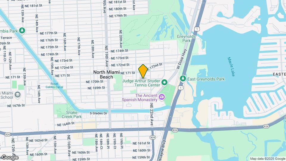 2122 NE 170th St, Unit B7 Map and Location Details
