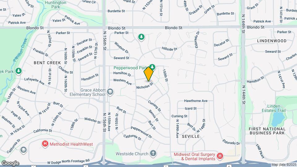 15368 Nicholas St Map and Location Details