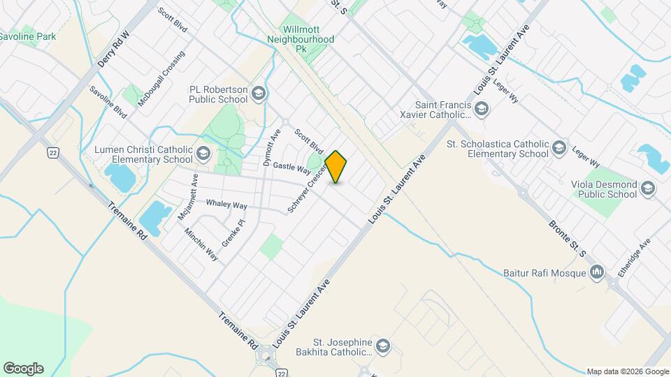 321 Gleave Terrace Map and Location Details