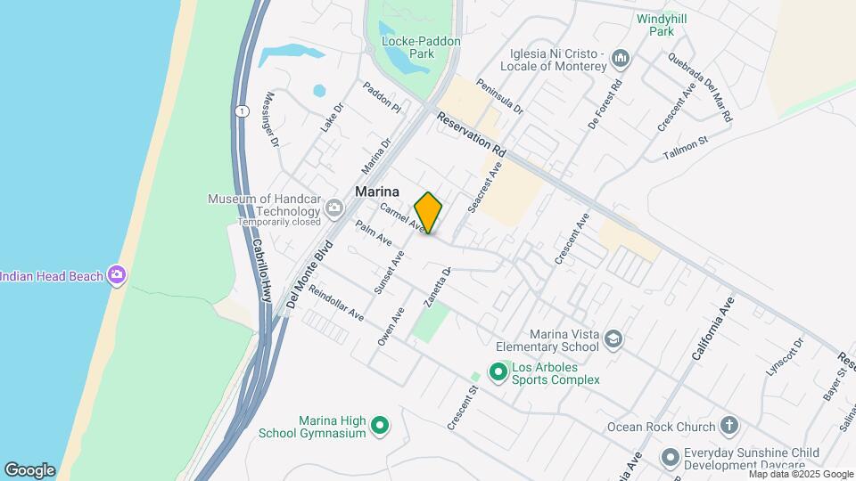 244 Carmel Ave Map and Location Details