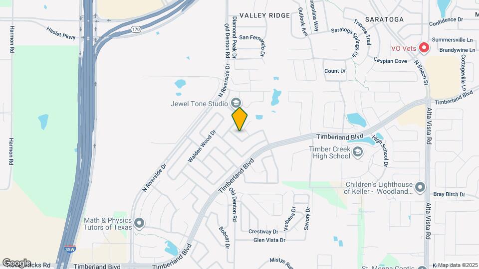 2917 Hollow Valley Dr Map and Location Details