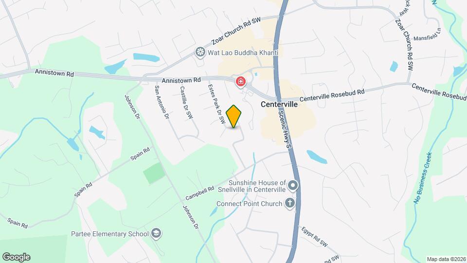 3505 Estes Park Dr SW Map and Location Details