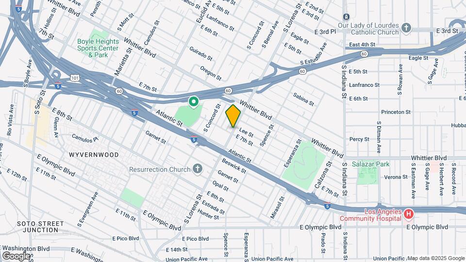 969 S Lorena St Map and Location Details