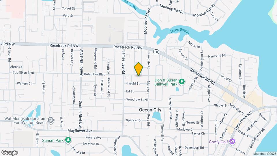 715 Bob Sikes Blvd Map and Location Details