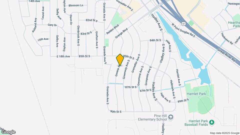 8599 Greene Ave S Map and Location Details