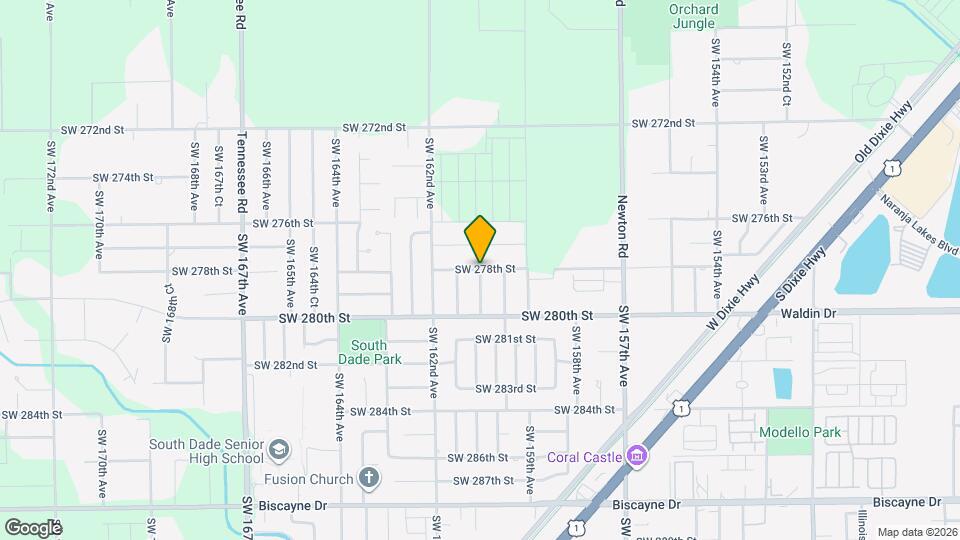 27441 SW 160th Ave Map and Location Details