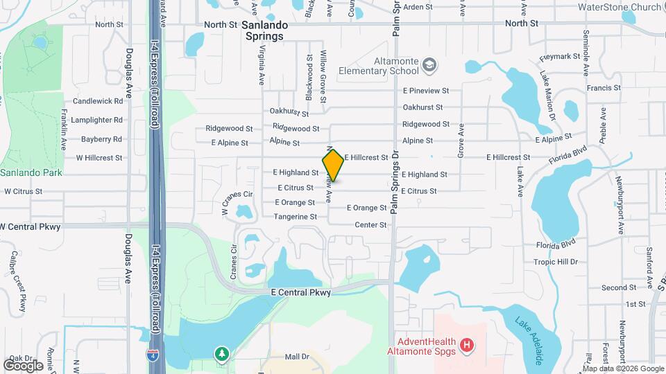 401 E Citrus St, Unit 2111 Map and Location Details