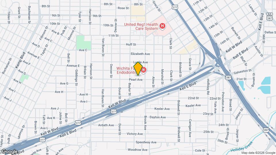 1710 Pearl Ave Map and Location Details