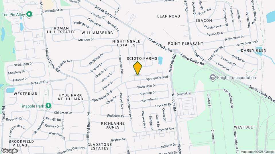 5041 Stoneybrook Blvd Map and Location Details