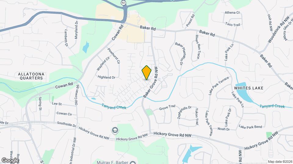 151 Windcroft Cir NW Map and Location Details