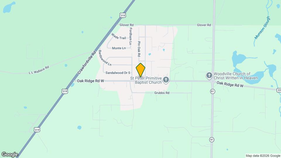 8433 Pin Oak Rd Map and Location Details